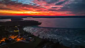 Magiczny zachód słońca, przedwiośnie 2025 r. - zdjęcie 11