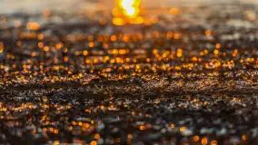 Zachód słońca nad jeziorem Mamry, Zwierzyniecki Róg, marzec 2025 r. - zdjęcie 25