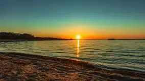 Zachód słońca nad Darginem, marzec 2025 r. - zdjęcie 6