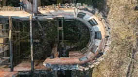 Ruiny pałacu w Prośnie, marzec 2025 r. - zdjęcie 18