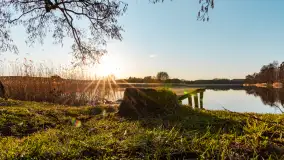 Zachód słońca nad Bindugą Zimny Kąt, marzec 2025r. - zdjęcie 33