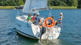 Lazy Jack spotkany podczas rejsu szkoleniowego na jeziorze Kisajno - zdjęcie 20