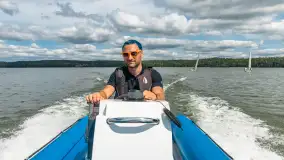 Młodzi adepci żeglarstwa nad jeziorem Dadaj - Rumszewicz Sailing - zdjęcie 21