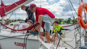 Jeszcze jeden raz nad Jeziorakiem z wizytą w szkole żeglarstwa Ważka - zdjęcie 19