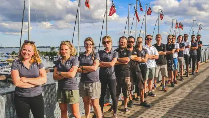 Klimat szkoleń żeglarskich w Gertisie