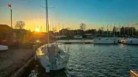 Zachód słońca w AZS Wilkasy, kwiecień 2025 r. - zdjęcie 6