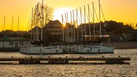 Zachód słońca w AZS Wilkasy, kwiecień 2025 r. - zdjęcie 15