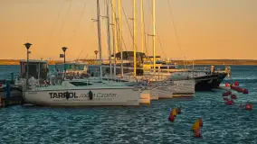 Zachód słońca nad Wilkasami, PTTK Wilkasy, kwiecień 2025 r. - zdjęcie 3