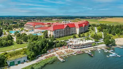 Hotel Gołębiewski w Mikołajkach, partner targów Słońce i Woda 2026