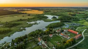 Zachód słońca w okolicy jezior Kotek Wielki i Tałtowisko, czerwiec 2025 r. - zdjęcie 2