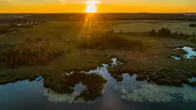 Zachód słońca w okolicy jezior Kotek Wielki i Tałtowisko, czerwiec 2025 r. - zdjęcie 11