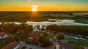 Zachód słońca w okolicy jezior Kotek Wielki i Tałtowisko, czerwiec 2025 r. - zdjęcie 15