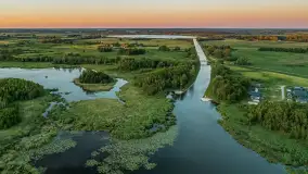Zachód słońca w okolicy jezior Kotek Wielki i Tałtowisko, czerwiec 2025 r. - zdjęcie 14