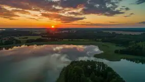 Magiczny zachód nad jeziorem Tajty, lipiec 2025 r. - zdjęcie 5