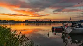 Jezioro Boczne po zachodzie słońca, lipiec 2025 r. - zdjęcie 15