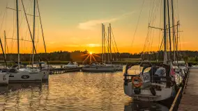 Stanica Zielony Gaj i zachód słońca nad jeziorem Kotek Wielki, czerwiec 2025 r. - zdjęcie 13