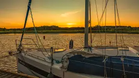 Stanica Zielony Gaj i zachód słońca nad jeziorem Kotek Wielki, czerwiec 2025 r. - zdjęcie 6