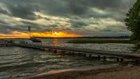 Wietrzny ale jednak zachód słońca w Ogonkach, czerwiec 2025 r. - zdjęcie 13