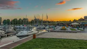 Wieczorna tęcza w przystani Nautica, sierpień 2025 r. - zdjęcie 31