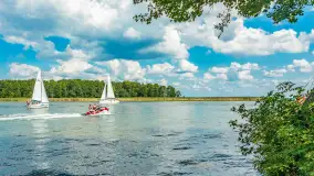 Superman na przeczce między Śniardwami a jeziorem Mikołajskim, sierpień 2025 r. - zdjęcie 14