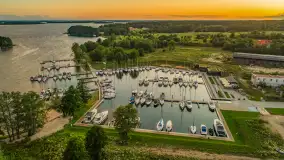 Zachód słońca z tęczą w tle, przystań Nautica, sierpień 2025 r. - zdjęcie 41