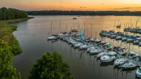 Sztynort po zachodzie słońca, sierpień 2025 r. - zdjęcie 13