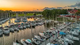 Sztynort po zachodzie słońca, sierpień 2025 r. - zdjęcie 5