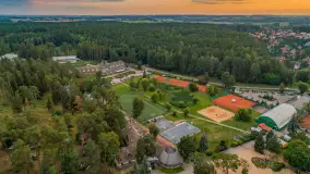 Zachód nad Wilkasami i portem AZS Wilkasy, sierpień 2025 r. - zdjęcie 3