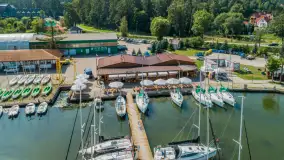 Wilkasy i Niegocin pod koniec sierpnia z lotu ptaka - zdjęcie 30