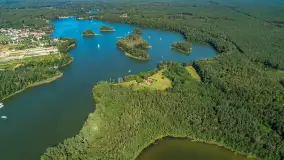 Mix zdjęć z panoram wykonanych nad Mazurami, lato 2025 r.  - zdjęcie 33