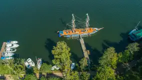 Mikołajki z lotu ptaka, wrzesień 2025 r. - zdjęcie 5