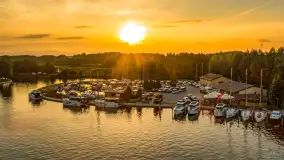 Zachód słońca nad Węgorzewem, sierpień 2025 r. - zdjęcie 22