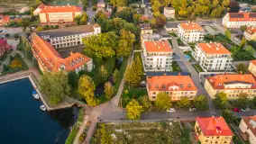 Zachód słońca nad Węgorzewem, sierpień 2025 r. - zdjęcie 15