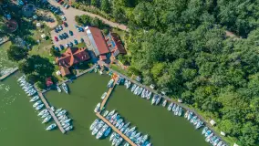 Pod Dębem nad jeziorem Nidzkim z lotu ptaka, sierpień 2025 r. - zdjęcie 27