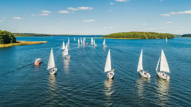 Na takie widoki będziemy czekać całą zimę, Kisajno, wrzesień 2025 r.