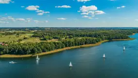 Mazury z lotu ptaka, końcówka sierpnia - wrzesień 2025 r. - zdjęcie 15