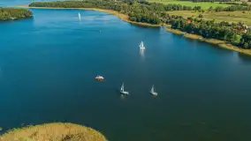 Mazury z lotu ptaka, końcówka sierpnia - wrzesień 2025 r. - zdjęcie 4