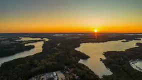 Mazury z lotu ptaka, końcówka sierpnia - wrzesień 2025 r. - zdjęcie 1