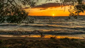 Czerwcowy zachód słońca w Pierkunowie, jezioro Kisajno - zdjęcie 22