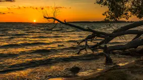 Czerwcowy zachód słońca w Pierkunowie, jezioro Kisajno - zdjęcie 20