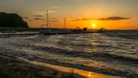 Czerwcowy zachód słońca w Pierkunowie, jezioro Kisajno - zdjęcie 19