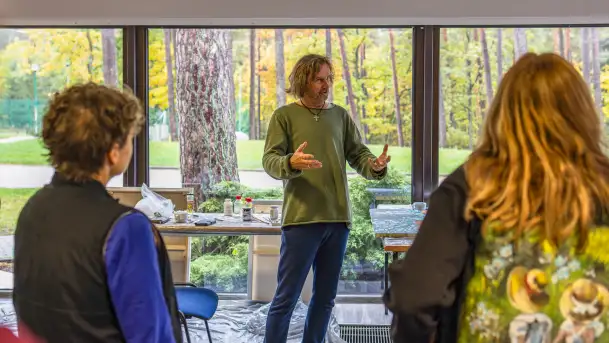 Międzynarodowy Plener Malarski w Resorcie Niegocin, fotorelacja z warsztatów - zdjęcie 9