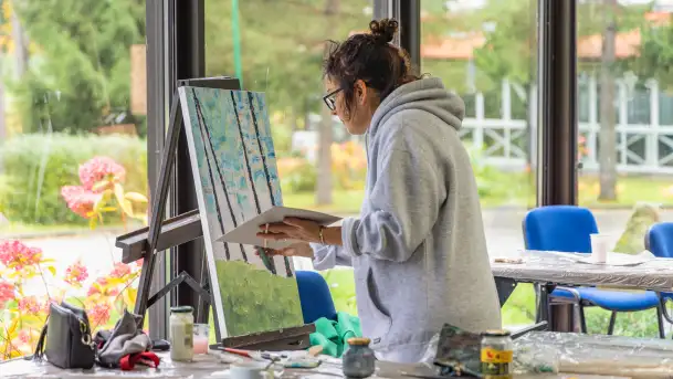Międzynarodowy Plener Malarski w Resorcie Niegocin, fotorelacja z warsztatów - zdjęcie 2