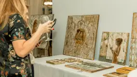 Fotorelacja z Wernisażu, Międzynarodowy Plener Malarski, październik 2025 r. - zdjęcie 6