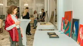 Fotorelacja z Wernisażu, Międzynarodowy Plener Malarski, październik 2025 r. - zdjęcie 20