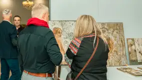 Fotorelacja z Wernisażu, Międzynarodowy Plener Malarski, październik 2025 r. - zdjęcie 81