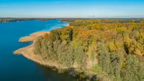 Jesień nad jeziorem Kisajno w Pięknej Górze, październik 2025 r. - zdjęcie 39