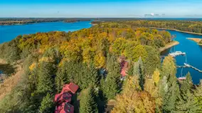 Jesień nad jeziorem Kisajno w Pięknej Górze, październik 2025 r. - zdjęcie 29