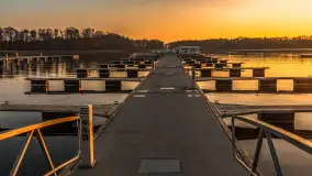 Zachód słońca, końcówka kolorów jesieni w Sztynorcie, listopad 2025 r. - zdjęcie 4