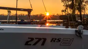 Zachód słońca, końcówka kolorów jesieni w Sztynorcie, listopad 2025 r. - zdjęcie 49